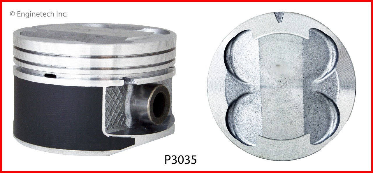 Piston Set - 1996 Chrysler New Yorker 3.5L Engine - P3035(6)ZE39