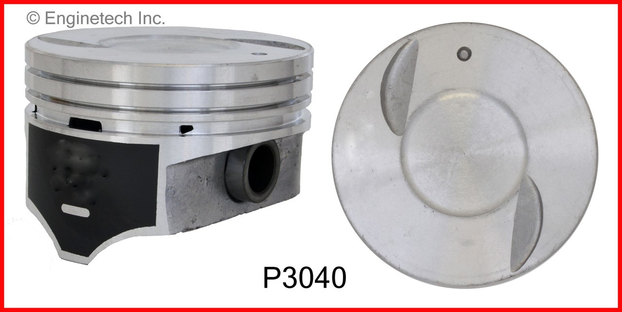 Piston Set - 1995 Chevrolet G30 7.4L Engine - P3040(8)ZE325