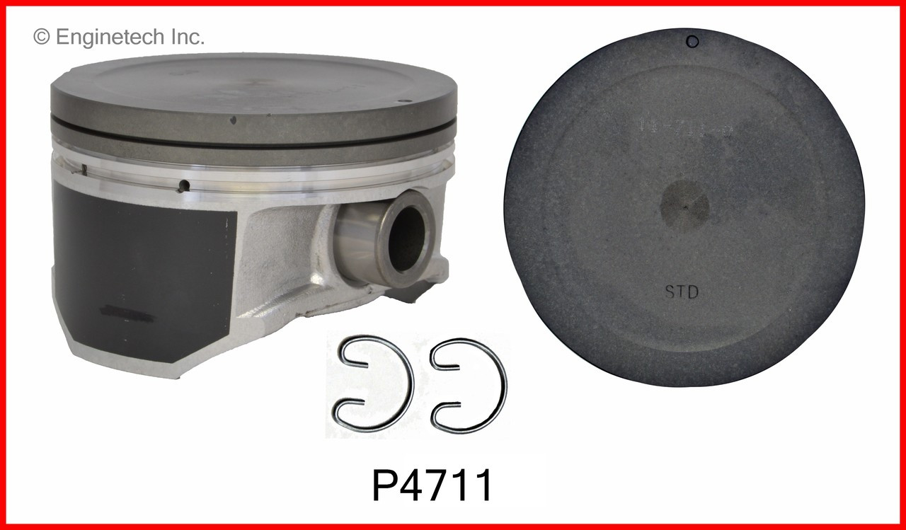 Piston Set - 1998 Nissan Maxima 3.0L Engine - P4711(6)ZE20