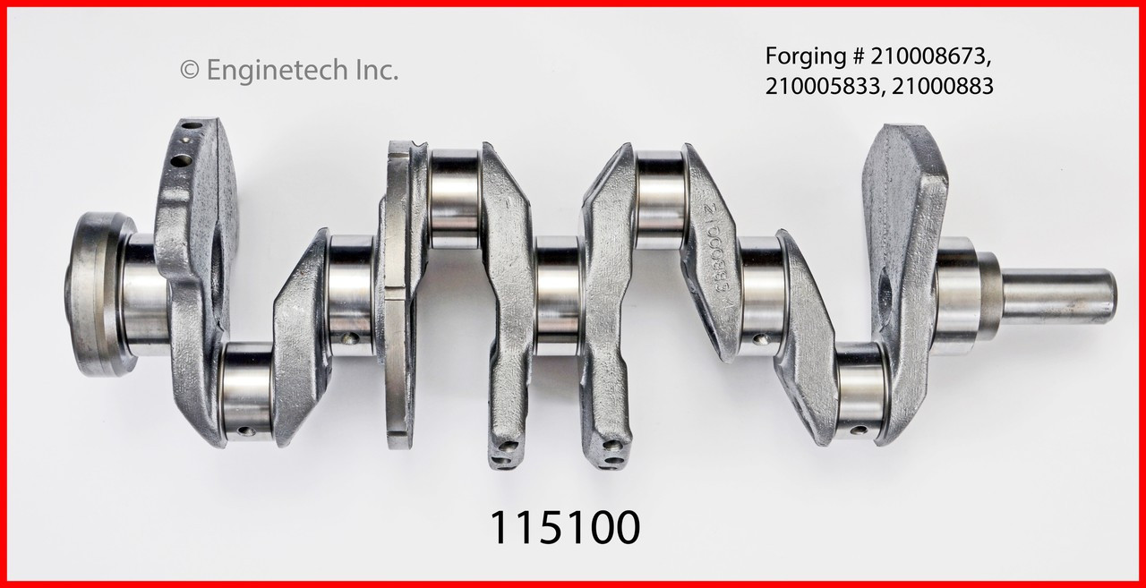 Crankshaft Kit - 1993 Saturn SL2 1.9L Engine - 115100ZE5
