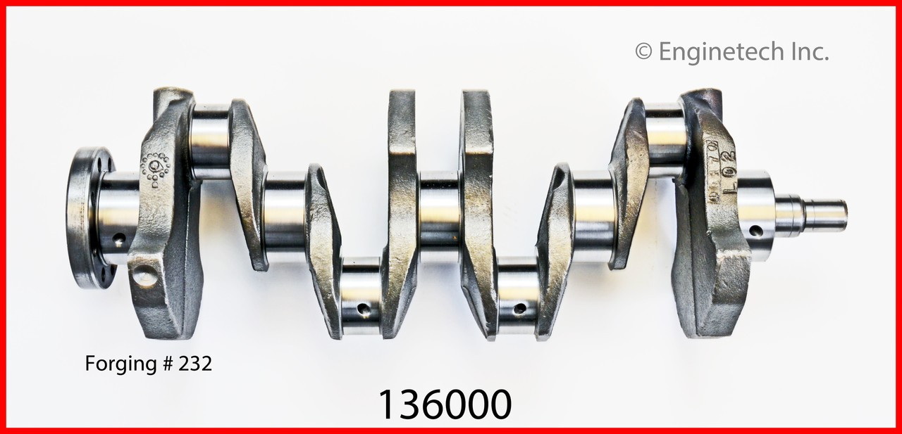 Crankshaft Kit - 1987 Chrysler Town & Country 2.5L Engine - 136000ZE13