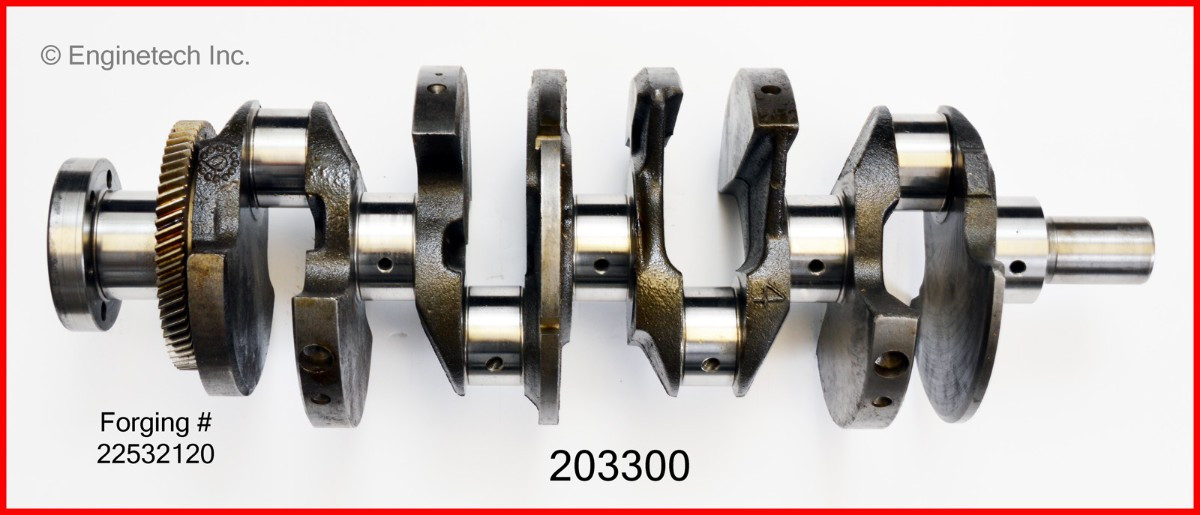 Crankshaft Kit - 1991 Buick Skylark 2.3L Engine - 203300ZE6