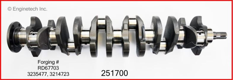 Crankshaft Kit - 1986 American Motors Eagle 4.2L Engine - 251700ZE205