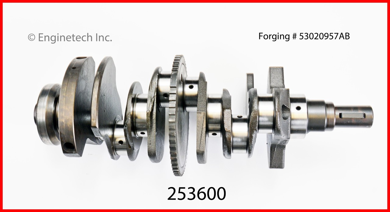 Crankshaft Kit - 2008 Jeep Commander 3.7L Engine - 253600ZE34