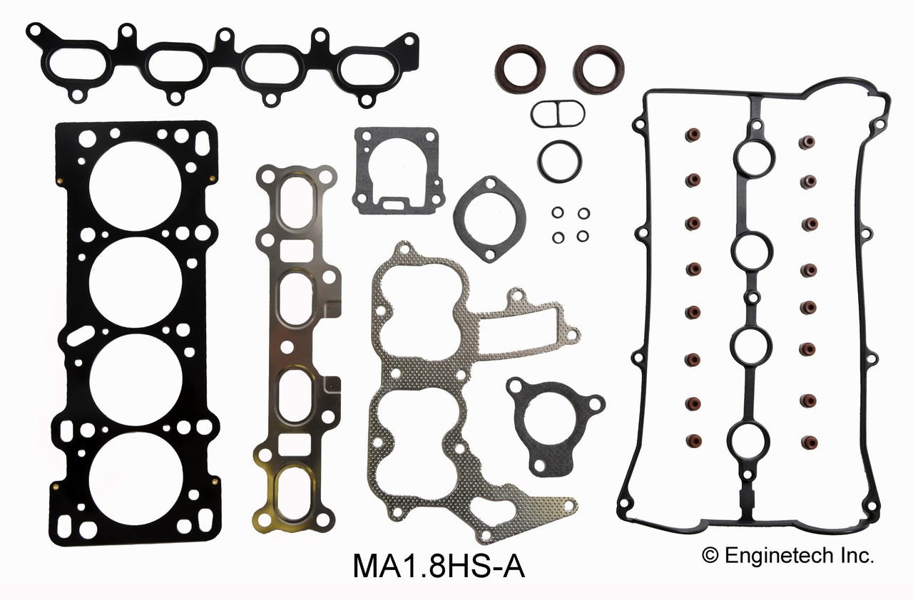 1990 Mazda Protege 1.8L Engine Cylinder Head Gasket Set MA1.8HS-A -1