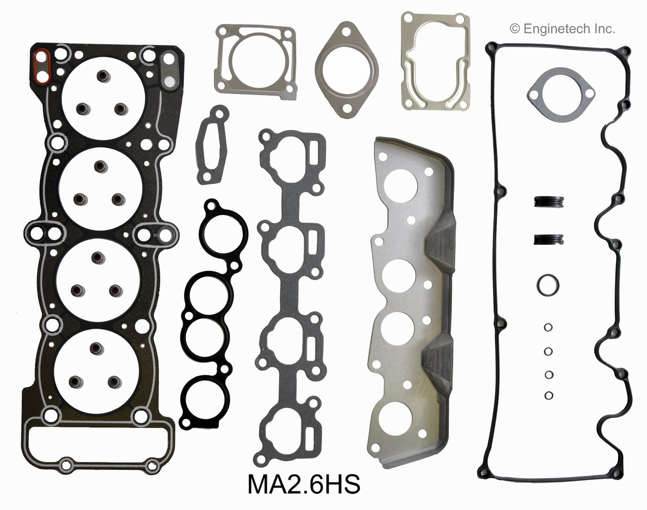 1993 Mazda MPV 2.6L Engine Cylinder Head Gasket Set MA2.6HS -9
