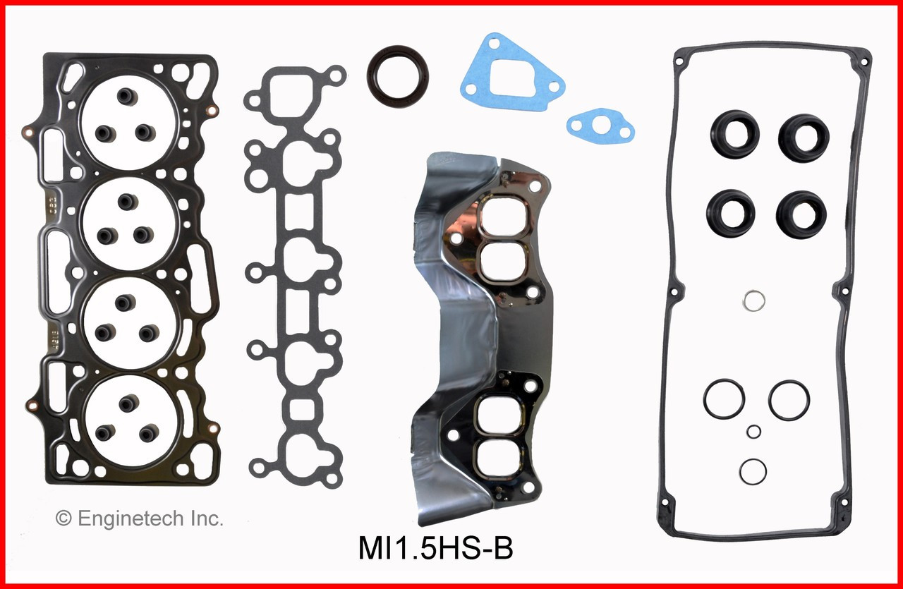 1997 Mitsubishi Mirage 1.5L Engine Gasket Set MI1.5K-3 -1
