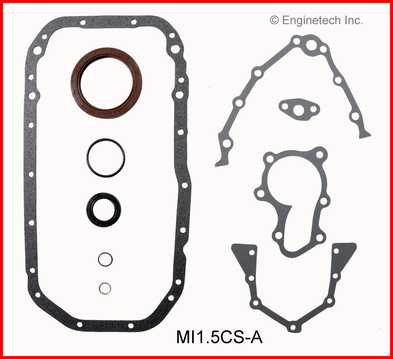 2002 Mitsubishi Mirage 1.5L Engine Gasket Set MI1.5K-3 -6