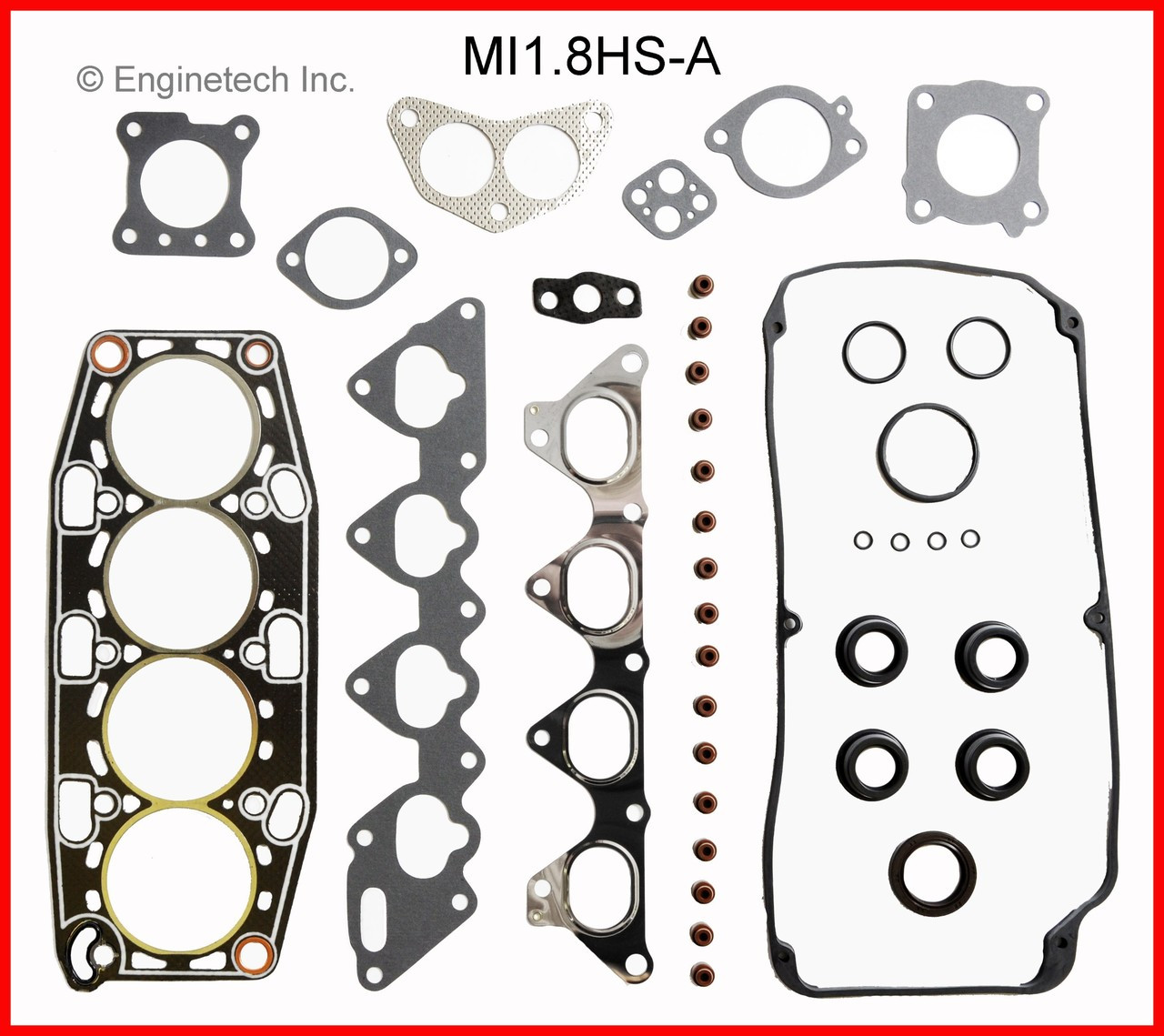1992 Mitsubishi Expo LRV 1.8L Engine Cylinder Head Gasket Set MI1.8HS-A -1