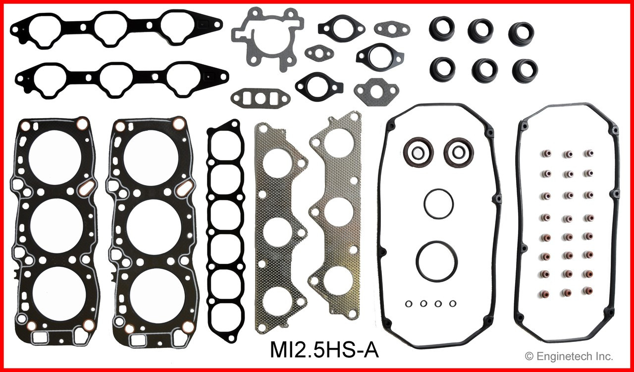 1997 Chrysler Cirrus 2.5L Engine Gasket Set MI2.5K-1 -9
