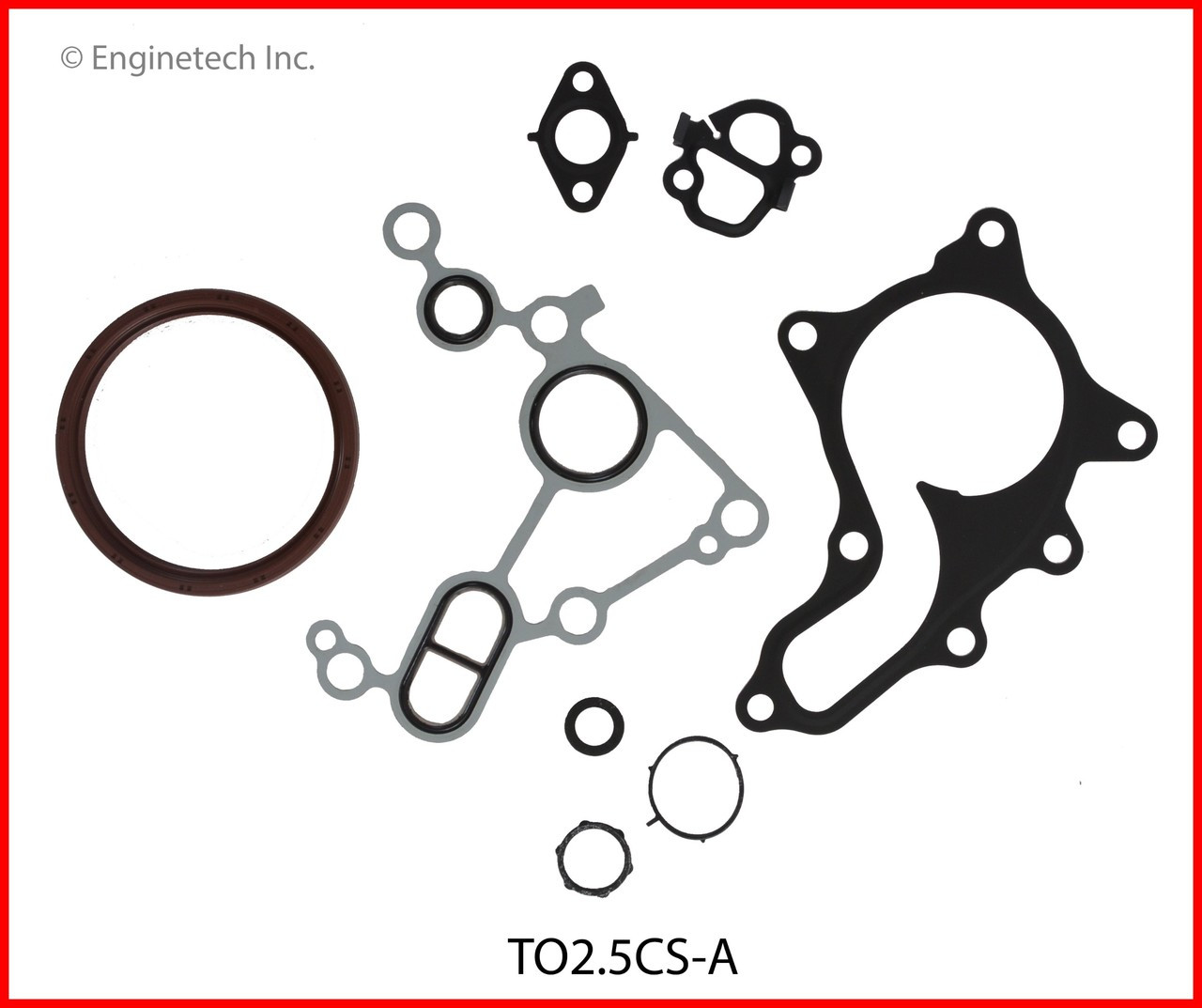2010 Toyota Venza 2.7L Engine Lower Gasket Set TO2.5CS-A -7