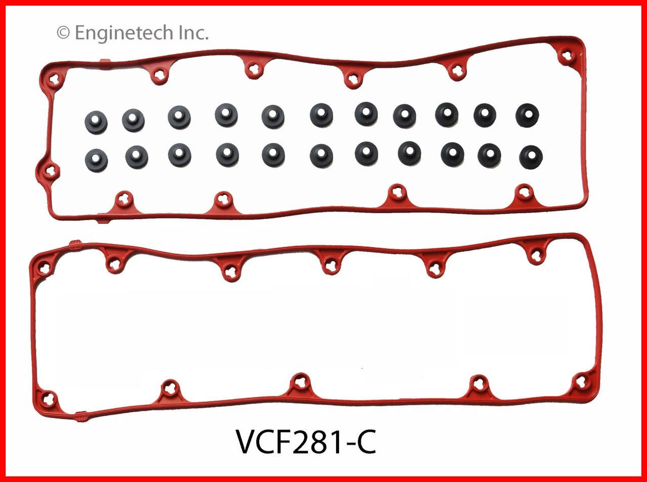 2009 Lincoln Town Car 4.6L Engine Valve Cover Gasket VCF281-C -69