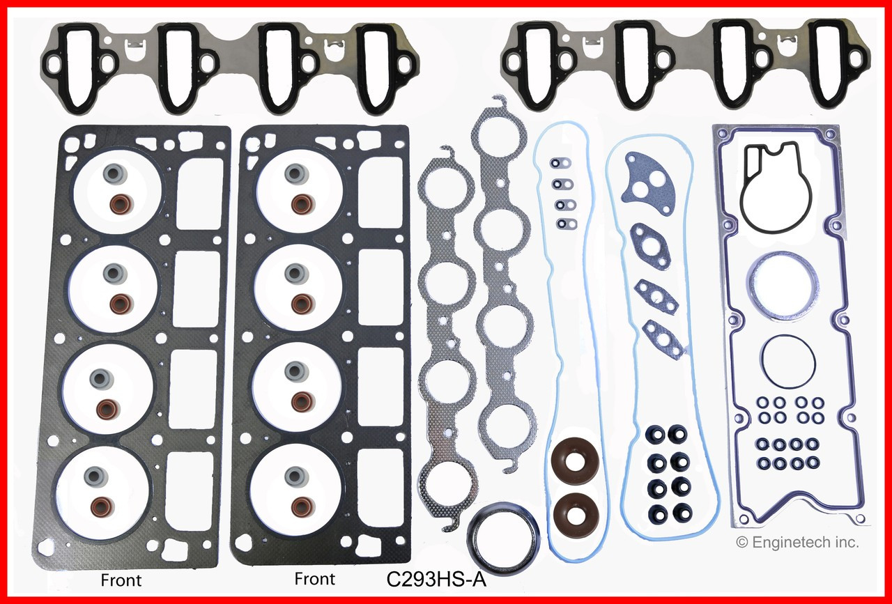 2000 GMC Yukon 4.8L Engine Cylinder Head Gasket Set C293HS-A -14
