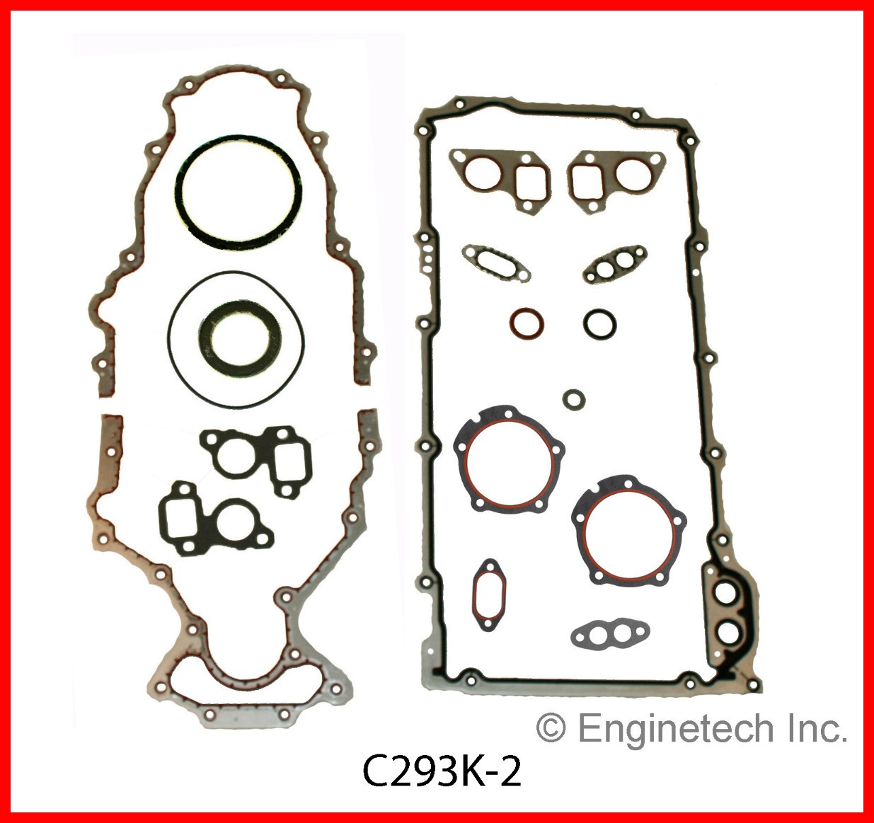 2011 Chevrolet Express 2500 4.8L Engine Gasket Set C293K-2 -41