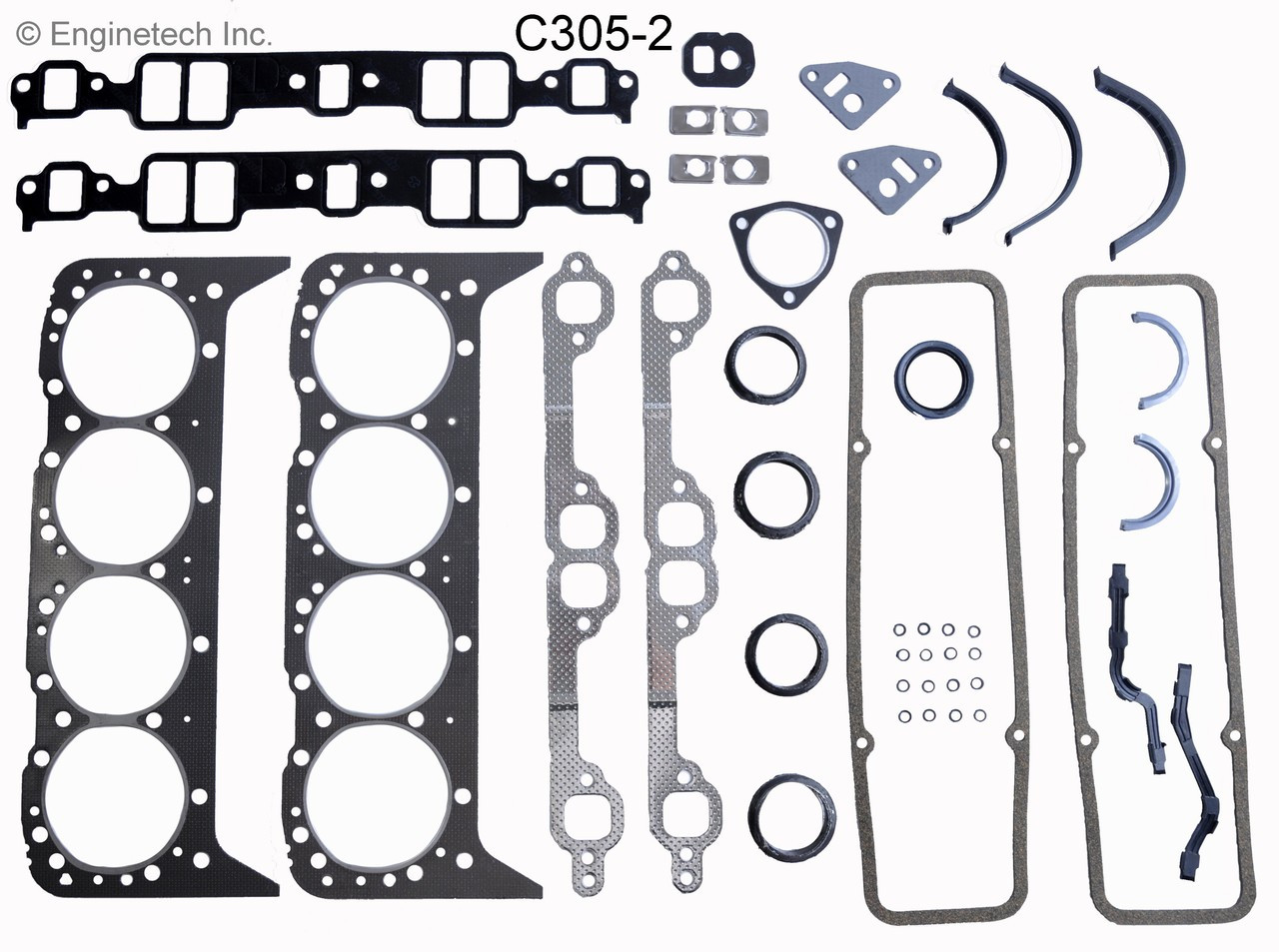 1985 Chevrolet G20 5.0L Engine Gasket Set C305-2 -191