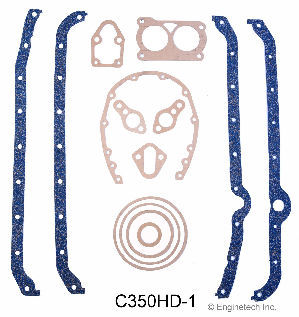 1985 GMC K1500 Suburban 5.7L Engine Gasket Set C350HD-1 -1492