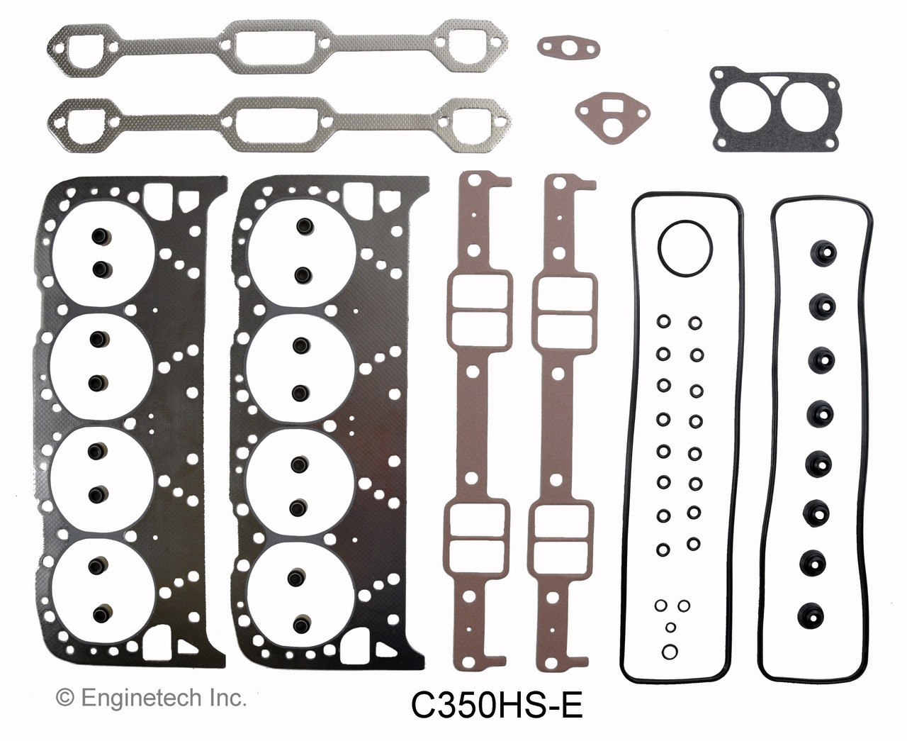 1993 Chevrolet Corvette 5.7L Engine Cylinder Head Gasket Set C350HS-E -9