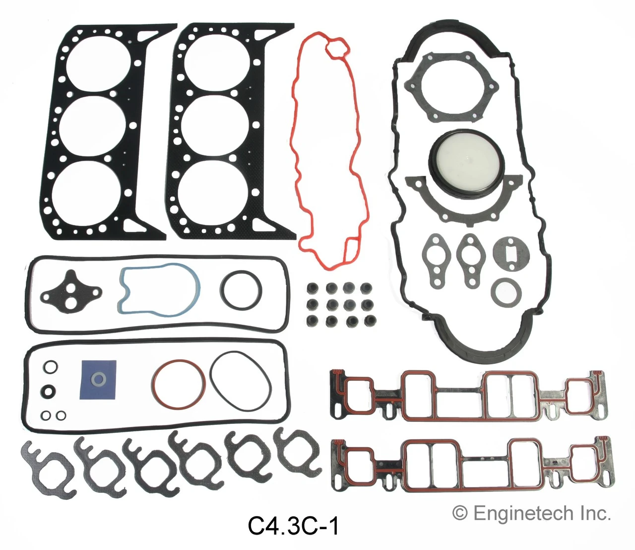 2006 Chevrolet Express 1500 4.3L Engine Gasket Set C4.3C-1 -139