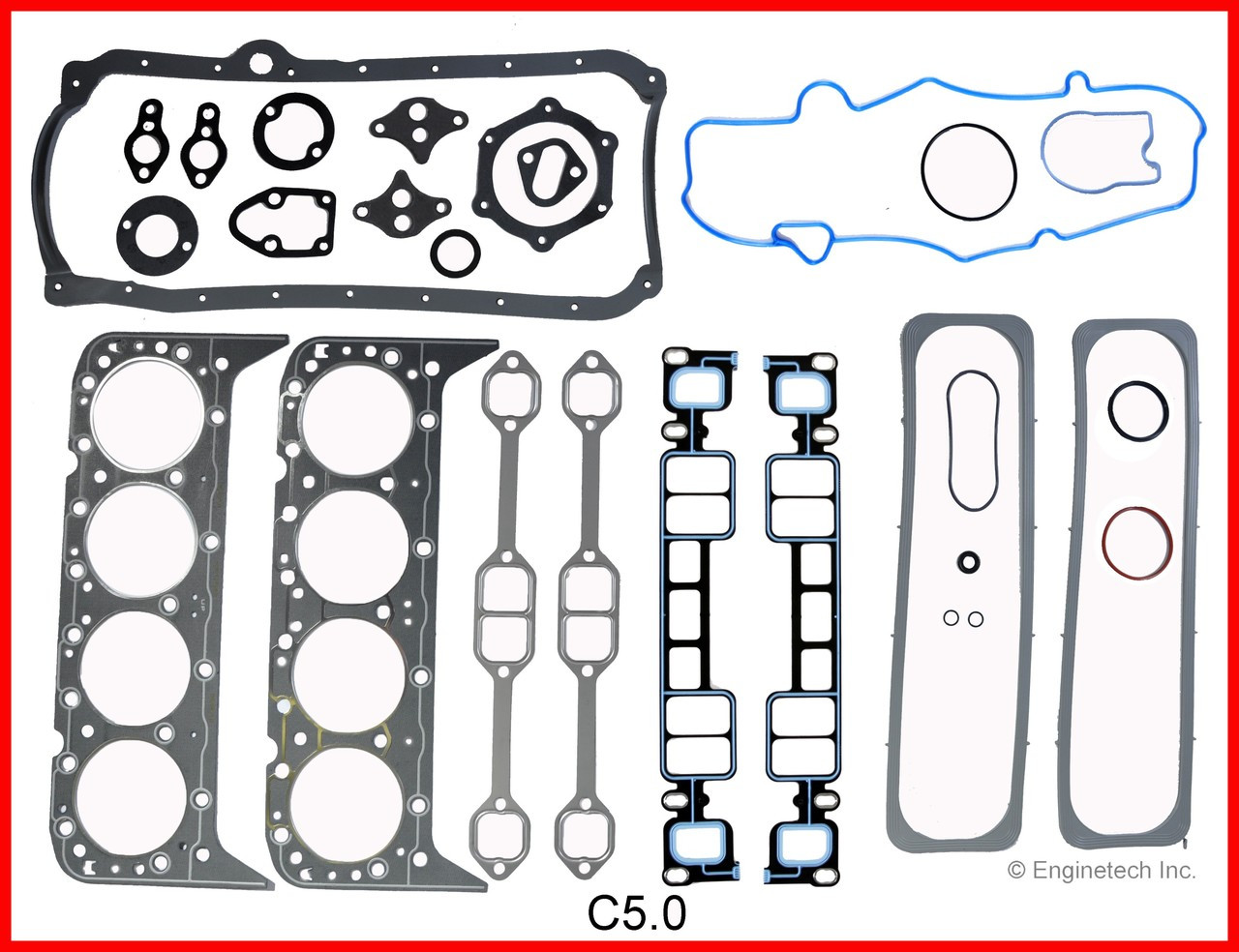 2001 Chevrolet Express 2500 5.0L Engine Gasket Set C5.0 -50