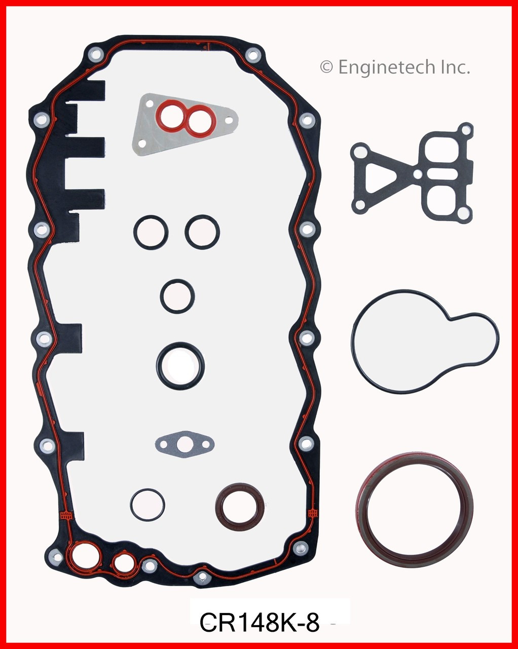 2006 Chrysler Sebring 2.4L Engine Gasket Set CR148K-8 -5