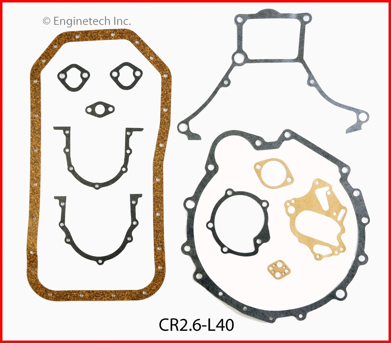 1985 Dodge Mini Ram 2.6L Engine Gasket Set CR2.6L-40 -53