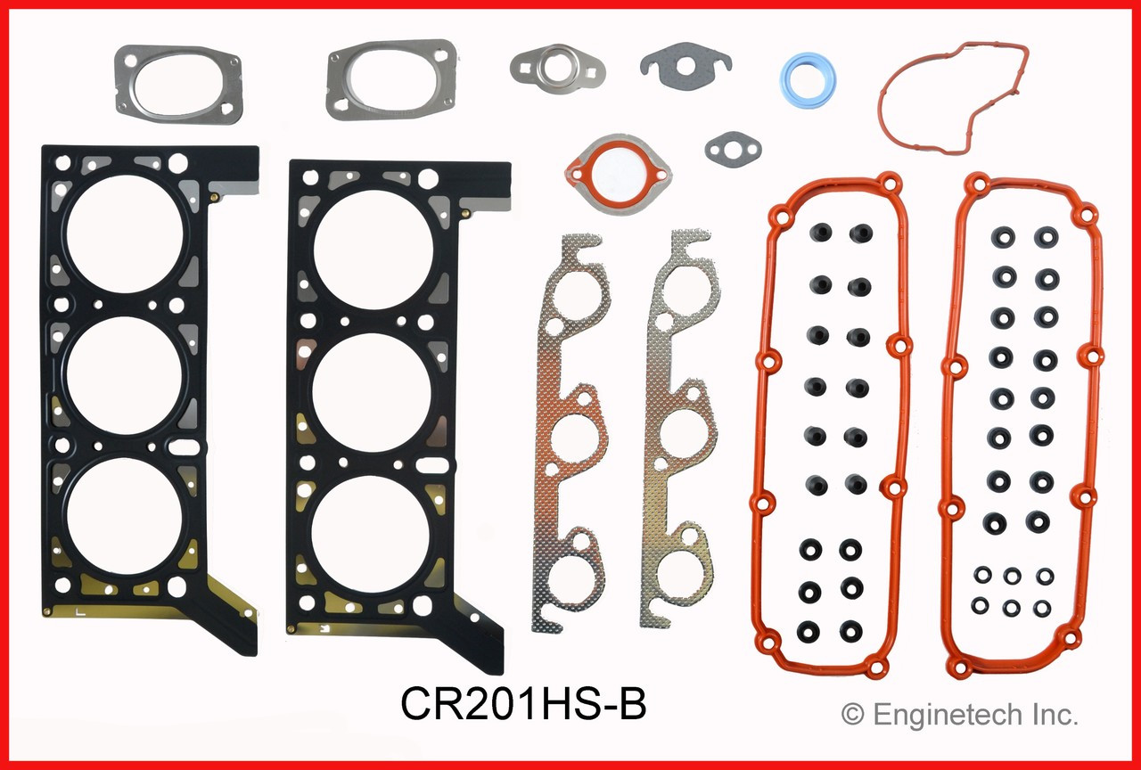 2006 Chrysler Town & Country 3.3L Engine Cylinder Head Gasket Set CR201HS-B -9