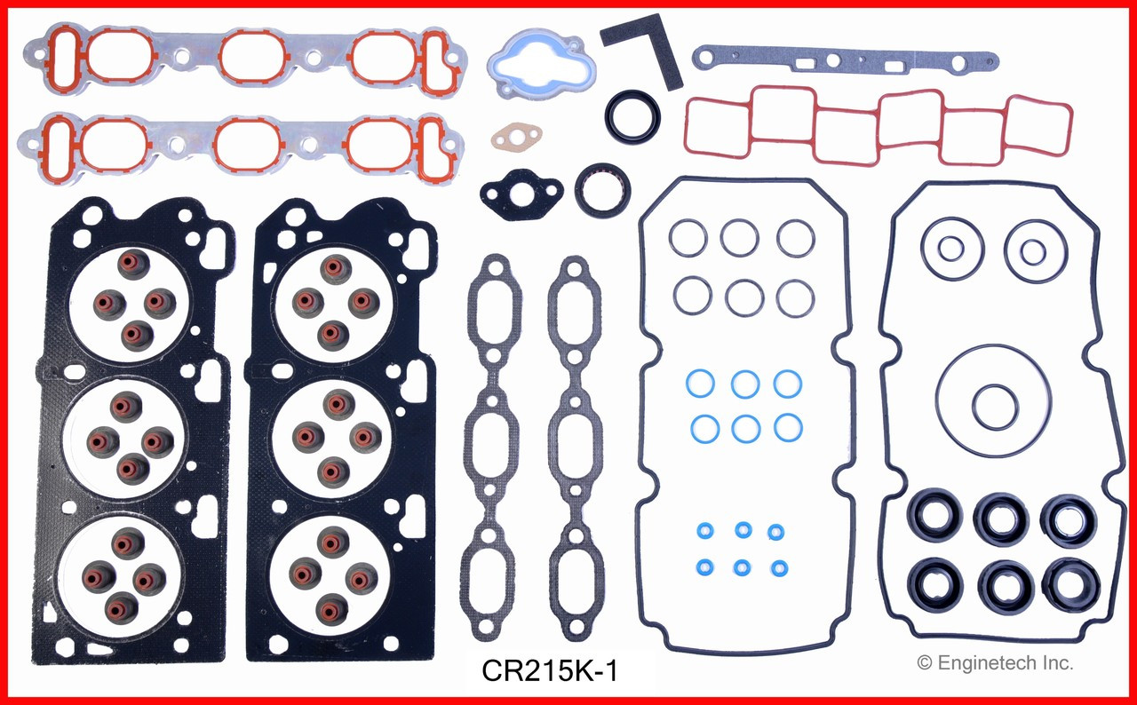 2000 Chrysler 300M 3.5L Engine Gasket Set CR215K-1 -8