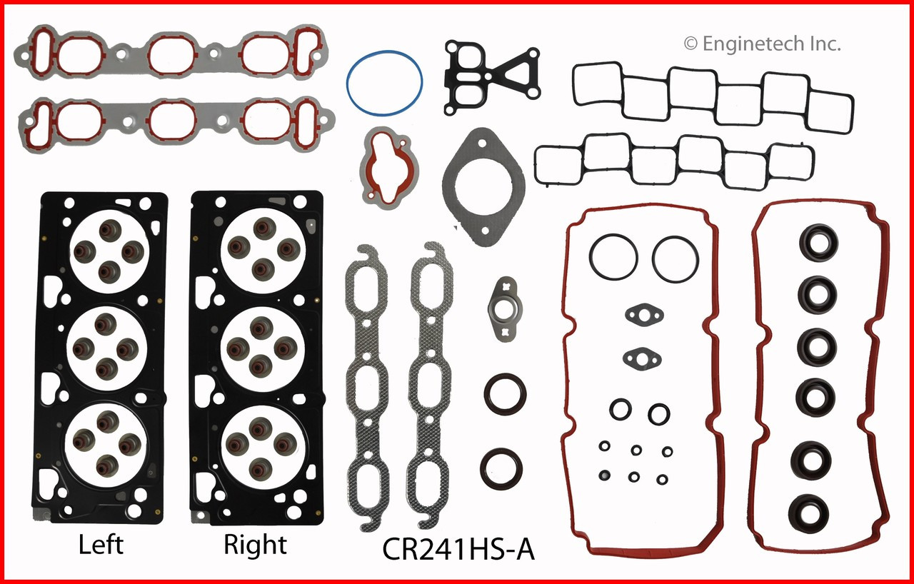 2008 Dodge Nitro 4.0L Engine Gasket Set CR215K-7 -10