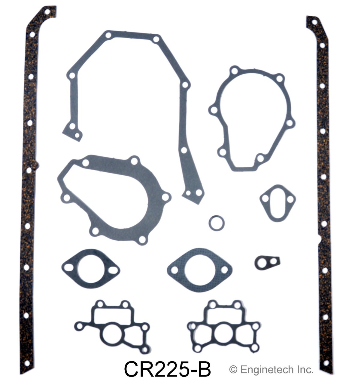 1987 Dodge W150 3.7L Engine Gasket Set CR225-B -56