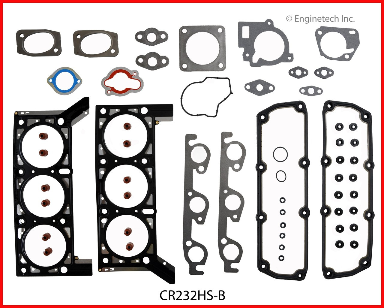 2004 Chrysler Town & Country 3.8L Engine Cylinder Head Gasket Set CR232HS-B -7