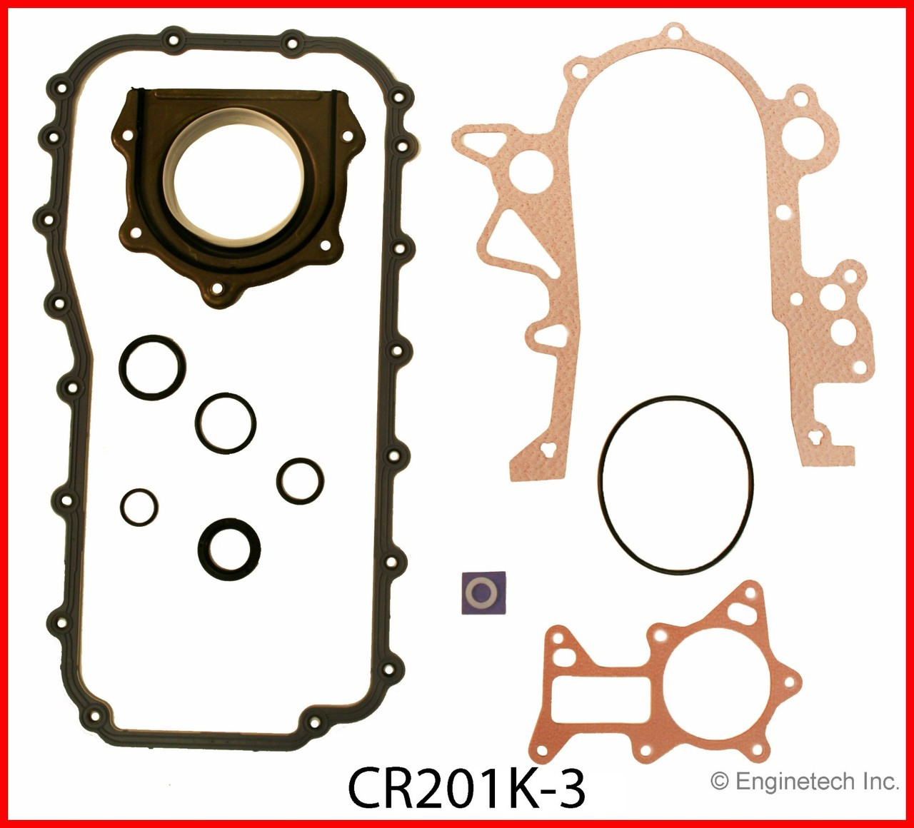 2010 Jeep Wrangler 3.8L Engine Gasket Set CR232K-6 -4