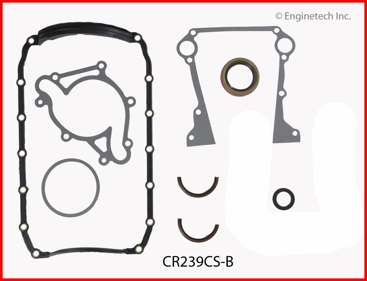 1999 Dodge Ram 1500 3.9L Engine Lower Gasket Set CR239CS-B -8