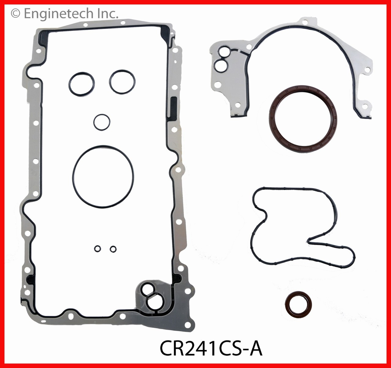 2010 Volkswagen Routan 4.0L Engine Lower Gasket Set CR241CS-A -28