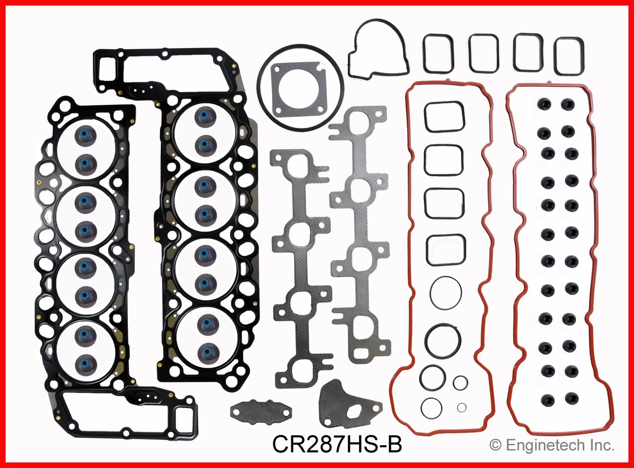 2006 Dodge Dakota 4.7L Engine Cylinder Head Gasket Set CR287HS-B -11