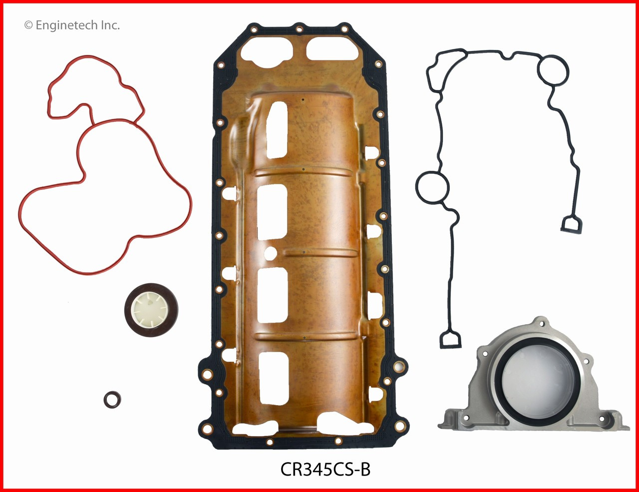 2007 Dodge Charger 5.7L Engine Lower Gasket Set CR345CS-B -11