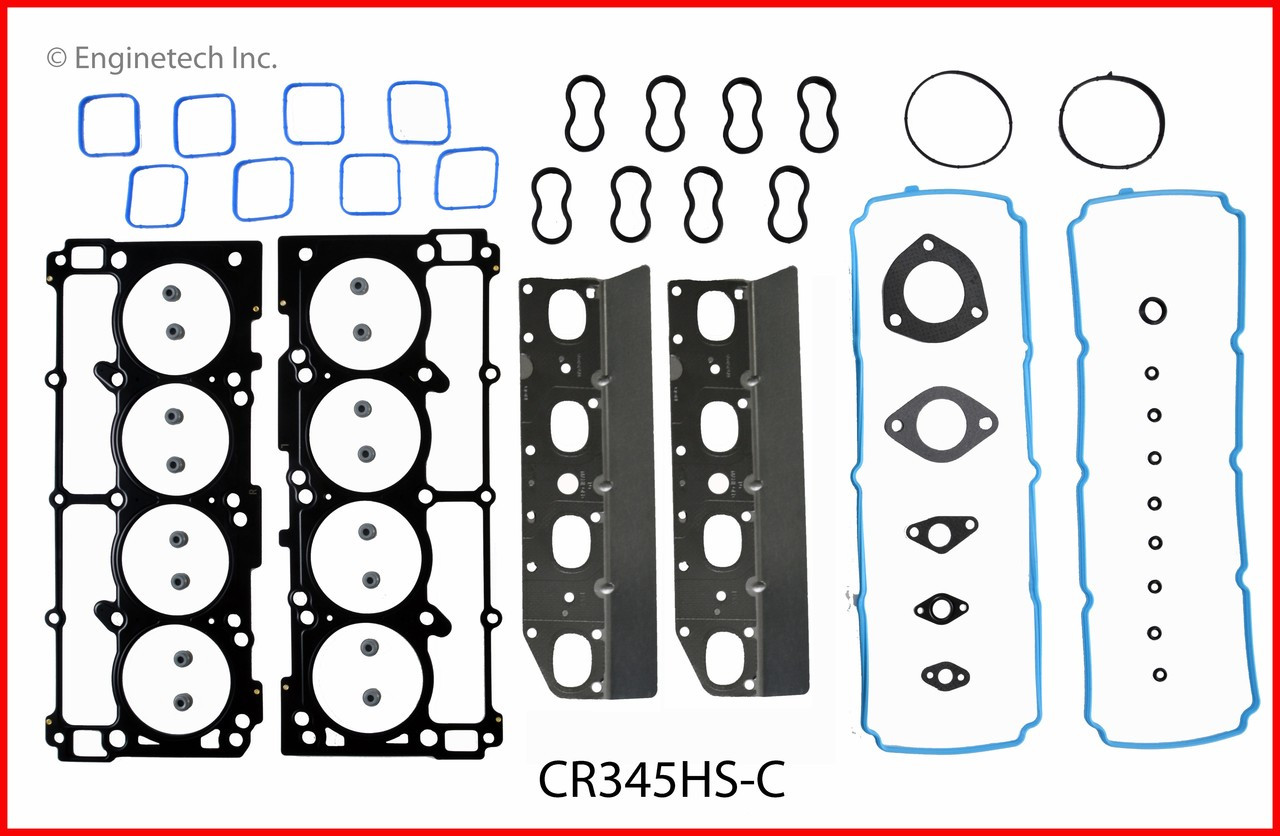 2011 Chrysler 300 5.7L Engine Cylinder Head Gasket Set CR345HS-C -33