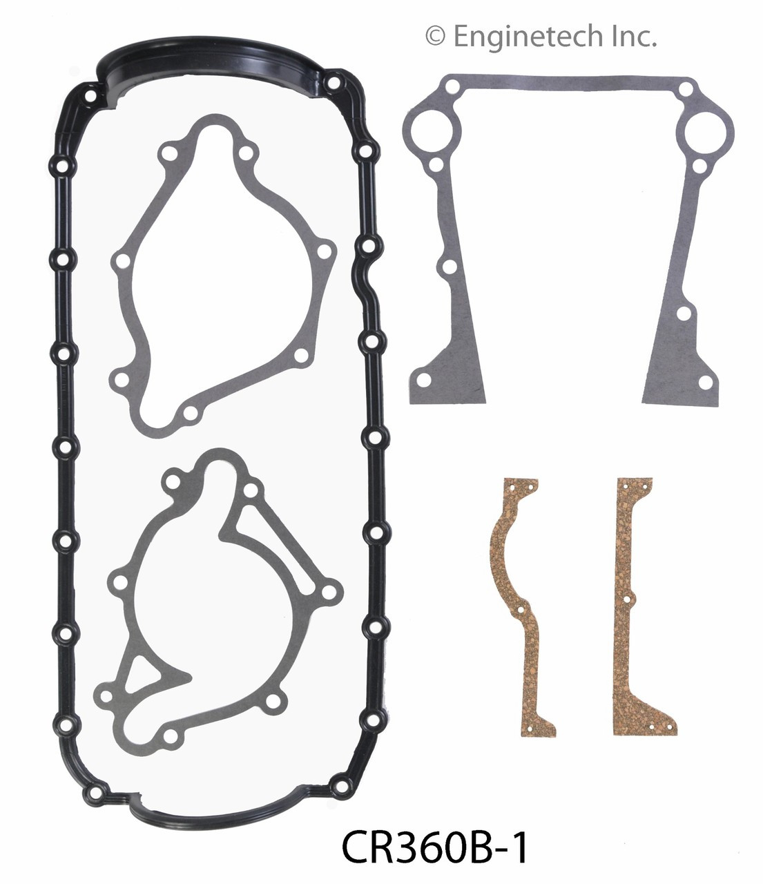 1992 Dodge D350 5.9L Engine Gasket Set CR360B-1 -6