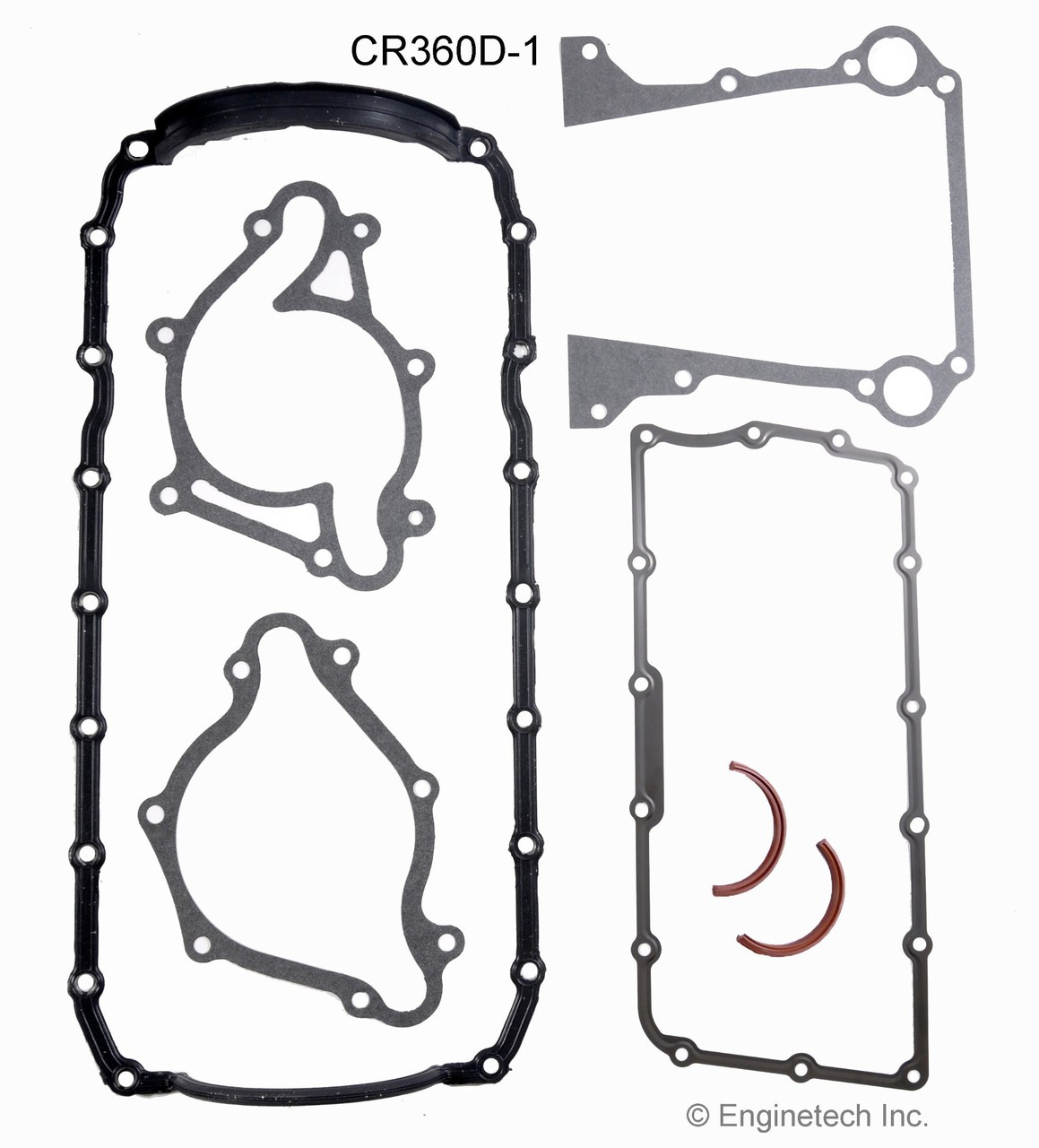 1998 Dodge B2500 5.9L Engine Gasket Set CR360D-1 -36