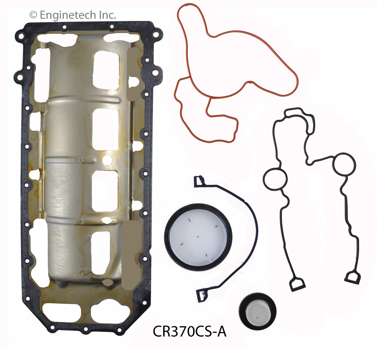2007 Jeep Grand Cherokee 6.1L Engine Lower Gasket Set CR370CS-A -2