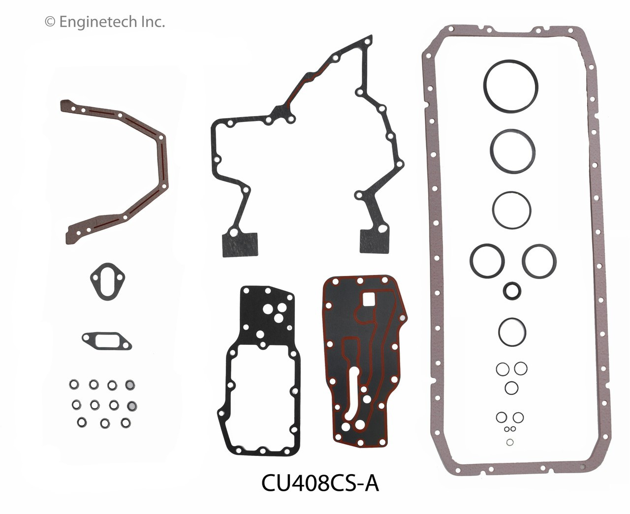2010 Dodge Ram 2500 6.7L Engine Lower Gasket Set CU408CS-A -7
