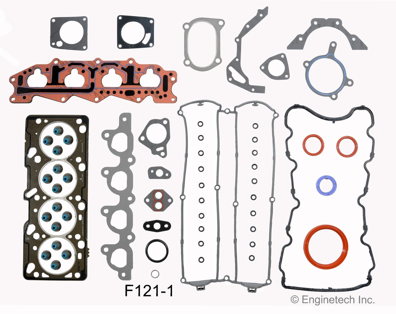1995 Mercury Mystique 2.0L Engine Gasket Set F121-1 -2