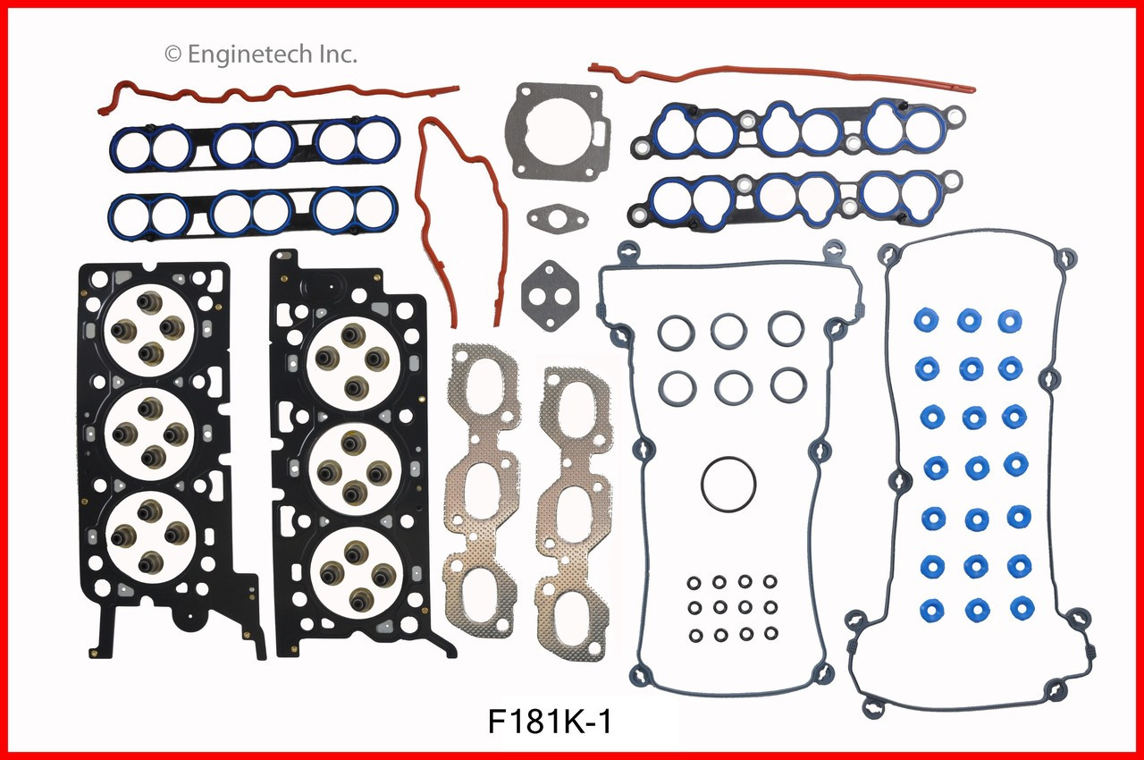 1997 Ford Taurus 3.0L Engine Gasket Set F181K-1 -3