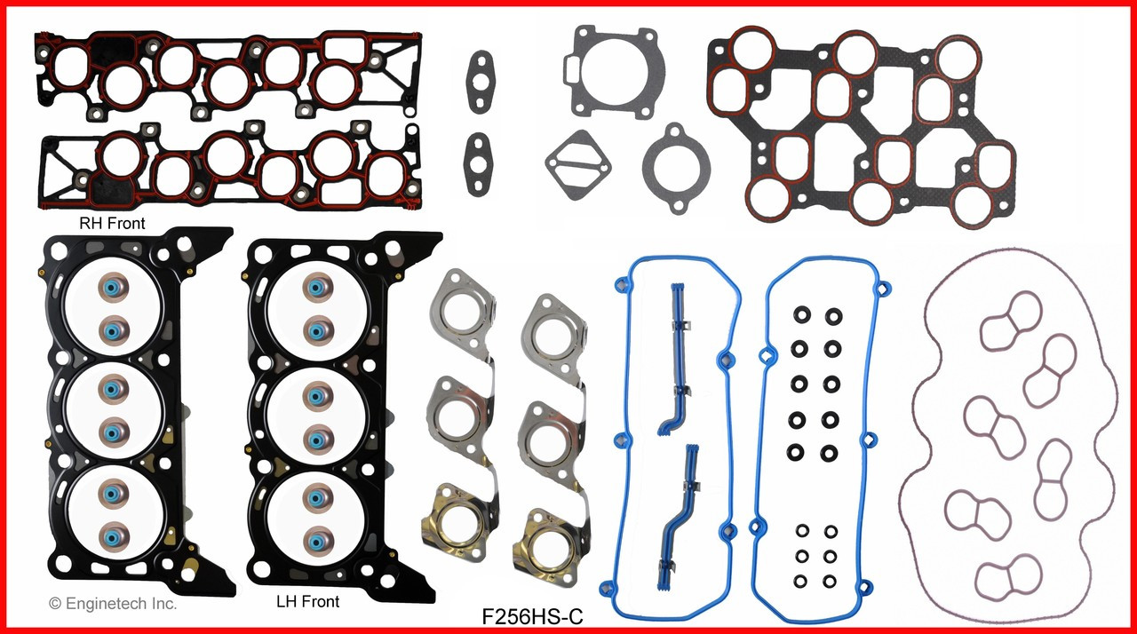 2002 Ford F-150 4.2L Engine Cylinder Head Gasket Set F256HS-C -8