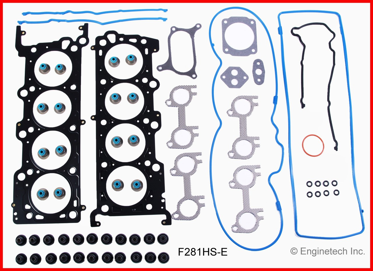 1999 Ford E-150 Econoline Club Wagon 4.6L Engine Cylinder Head Gasket Set F281HS-E -19
