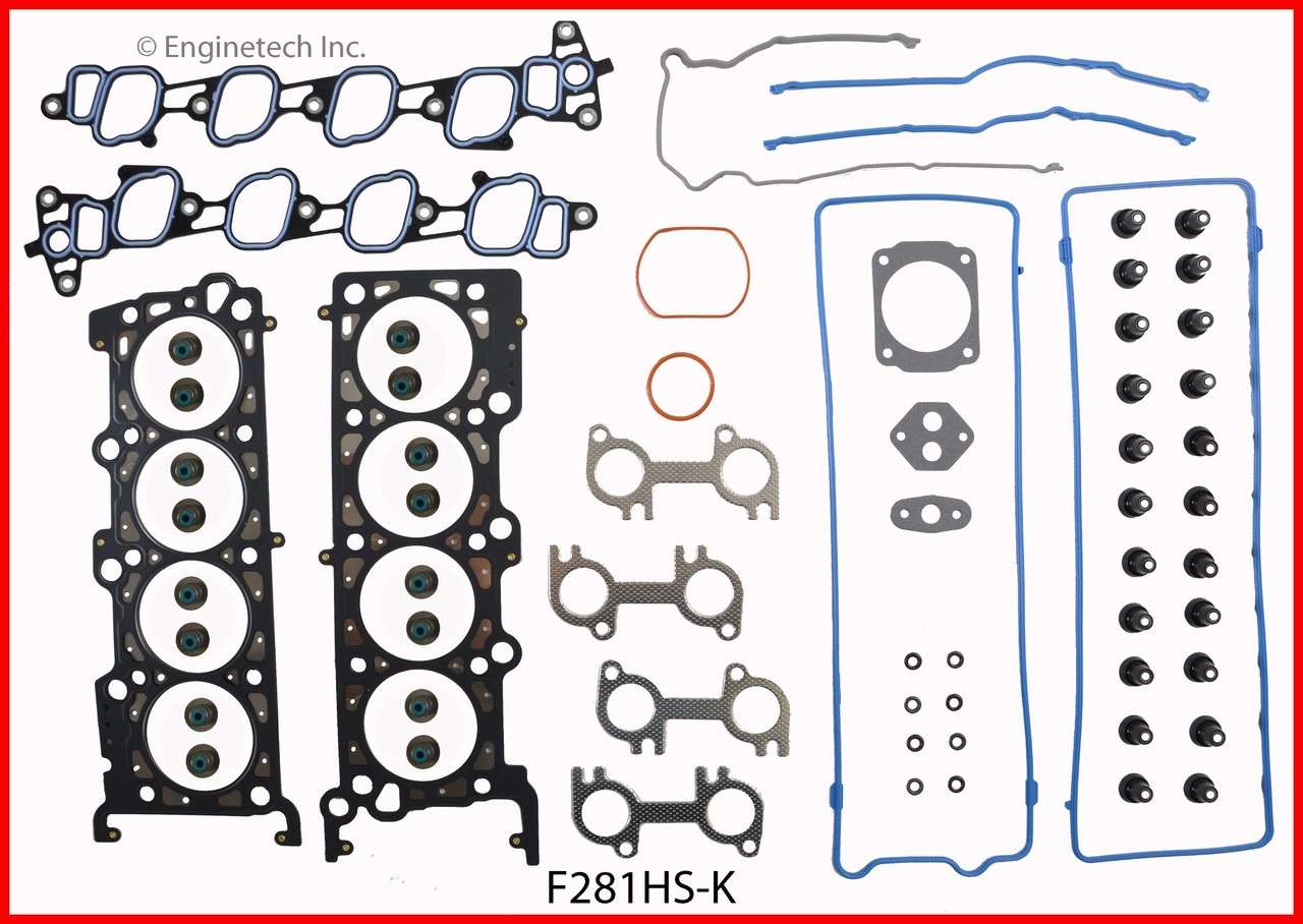 2001 Ford Crown Victoria 4.6L Engine Cylinder Head Gasket Set F281HS-K -2