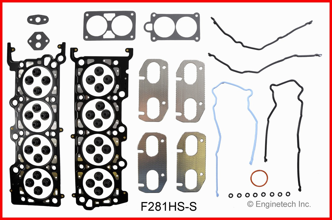 1999 Ford Mustang 4.6L Engine Cylinder Head Gasket Set F281HS-S -12