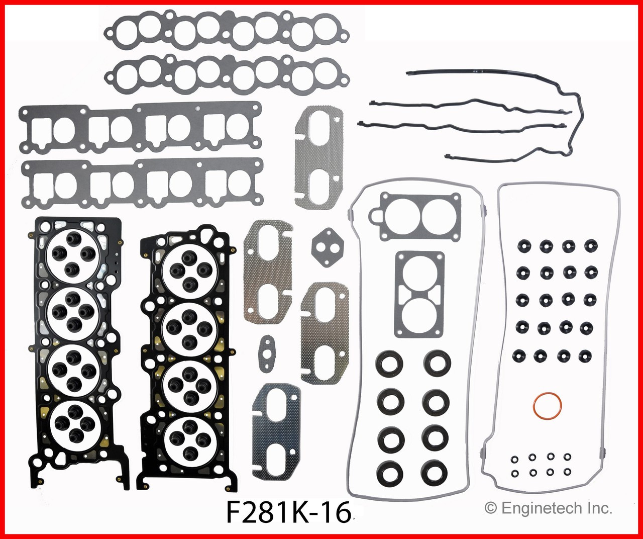 1993 Lincoln Mark VIII 4.6L Engine Gasket Set F281K-16 -1