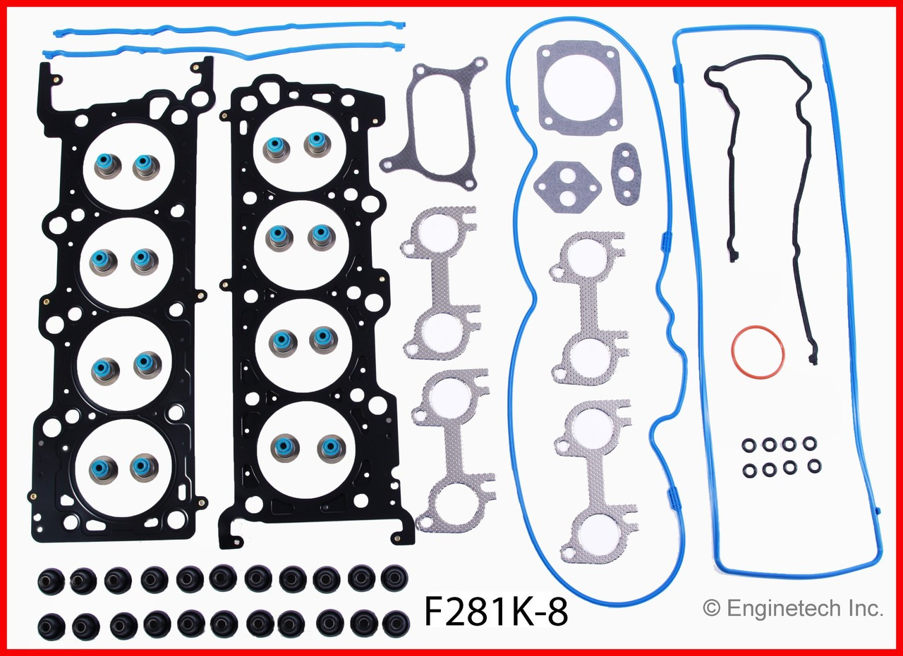 1999 Ford F-150 4.6L Engine Gasket Set F281K-8 -23