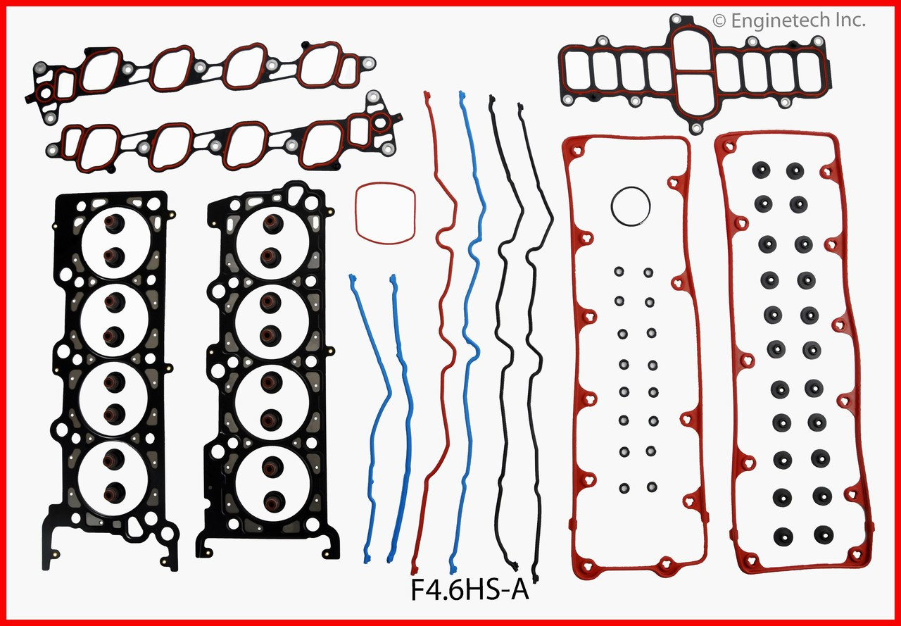 2004 Ford E-150 4.6L Engine Cylinder Head Gasket Set F4.6HS-A -8