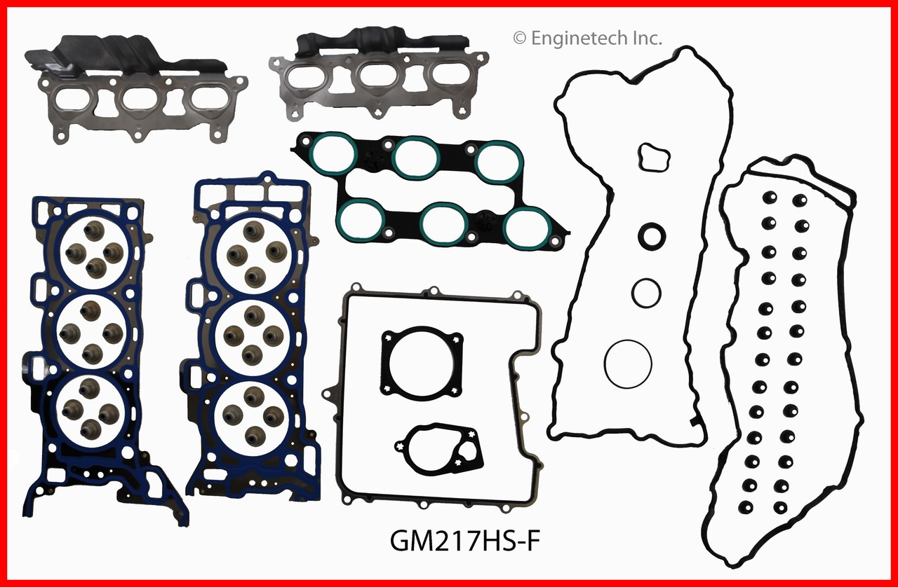 2010 Cadillac CTS 3.6L Engine Cylinder Head Gasket Set GM217HS-F -3